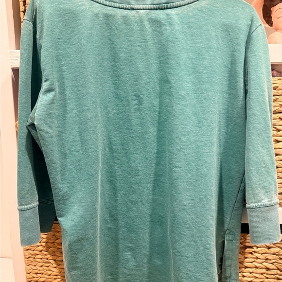 Jane & Delancey Green 3/4 Sleeve Sweatshirt | L - Picture 5 of 6